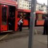 На ВИДЕО попала драка водителей автобусов у Московского рынка в Казани