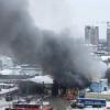 На станции в Казани сгорел автобус: «взорвалось что-то несколько раз и сверкало» (ВИДЕО)