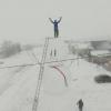 Казанец построил 10-метрового снеговика (ФОТО)
