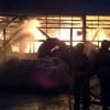 МЧС опубликовало ФОТО тушения крупного пожара на складах в Казани