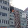 На ВИДЕО сняли серьезный пожар в казанской многоэтажке