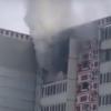 Пожар в Казани на проспекте Победы: появилось ВИДЕО как человек на балконе спасается от огня и дыма