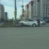 Водитель «Лады» попал в больницу с множественными переломами после столкновения с иномаркой в Казани (ВИДЕО)