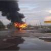 В Чистополе полностью выгорел пассажирский автобус (ФОТО)