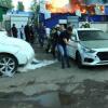 В Казани произошел серьезный пожар на площади 220 кв. метров