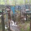 В Дербышках затопило кладбище, вода не уходит больше недели (ФОТО)