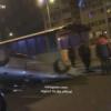 Ночью в Казани легковушка перевернулась на крышу, пострадали два человека