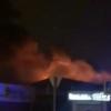 Ночью на Даурской в Казани загорелся торговый павильон (ФОТО, ВИДЕО)