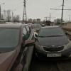 Массовое ДТП в Казани: столкнулись пять автомобилей (ВИДЕО)
