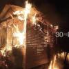 Мужчина сгорел ночью на даче в Казани (ФОТО)