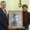Петербургский художник Роберт Миф подготовил портрет Мусы Джалиля для композиции стенда памяти