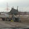 Груда металла: на трассе в Татарстане столкнулись легковушка и грузовик