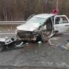 На трассе в Татарстане столкнулось три автомобиля (ФОТО)