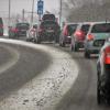 Утром в Казани из-за метели на дорогах образовались 10-балльные пробки