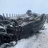 Два пассажира минивэна погибли в столкновении с грузовым краном на трассе в Татарстане (ФОТО, ВИДЕО)
