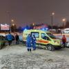 В Казани женщина разбилась насмерть, выпав из окна квартиры на козырек магазина (ФОТО)