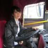 женщина водитель, автобусы в казани