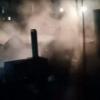 В Альметьевске в строительном вагончике сгорел мужчина (ВИДЕО)