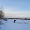 В Казани 10-летняя девочка провалилась под лед на озере Средний Кабан