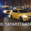 В центре Казани иномарка сбила девушку на проезжей части