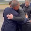 Рамзан Кадыров встретил Рустама Минниханова в аэропорту «Грозный» (ВИДЕО)