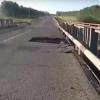 В Тукаевском районе водители обнаружили дырявый мост (ВИДЕО)