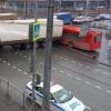 В Казани образовалась пробка на двух улицах из-за столкновения фуры и автобуса