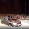 В Казани водитель иномарки совершил ДТП, вылетел в кювет и убежал в лес