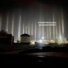 Соцсети: световые столбы заметили ночью в Камском Устье