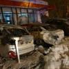 В Казани на Гудованцева подожгли 5 машин