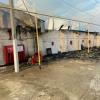 В Буинске пожарные потушили загоревшийся склад на территории элеватора