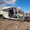В Татарстане самосвал отбросил легковушку под грузовик — водитель погибла, пострадали дети