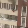 Жильцы многоэтажки в Алма-Ате прыгали из окон, спасаясь от пожара