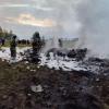 Фрагмент упавшего самолета в Тверской области нашли в двух километрах от места крушения