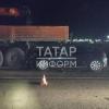 В Татарстане легковушка влетела под кран-манипулятор, есть пострадавший