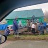 Два автомобиля влетели в сельский дом под Альметьевском (ВИДЕО)