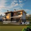 Проект &quot;К-139&quot; - уютный двухэтажный дом с вальмовой крышей (ФОТО)