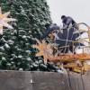 В Казани собрали 16-метровую новогоднюю елку (ВИДЕО)