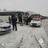 Из-за огромной пробки на трассе в Татарстане открыли пункт обогрева для водителей