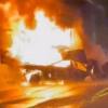 В Татарстане водитель сгорел в своей машине (ВИДЕО)