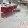 Появились кадры смертельного ДТП с автобусом в Казани