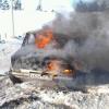 В Татарстане на трассе М7 взорвалась «легковушка», есть пострадавшие (ФОТО)