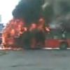 Прохожий заснял на ВИДЕО, как горел автобус на Ямашева 