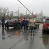 В Казани на улице Ершова из-за упавшего столба образовалась многокилометровая пробка (ФОТО)