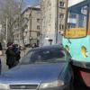 В Казани трамвай иномарке сделал «боксерский нос» (ФОТО)