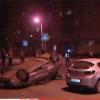 Сальто на дороге в Казани: водитель чудом не пострадал (ВИДЕО)