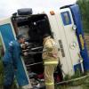 В Сети появилось видео со вчерашней аварией рейсового автобуса под Казанью (ВИДЕО)