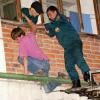 В Казани юному Дон Жуану потребовалась помощь спасателей МЧС (ВИДЕО)