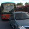 Травмоопасная конкуренция: гонки на автобусах в Казани (ВИДЕО)