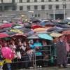 На двойной день рождения в Казани собралось 10 тысяч зонтиков